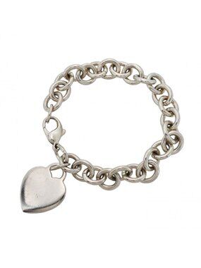 Tiffany & Co Bracelet Heart Tag 925 Sterling Silver